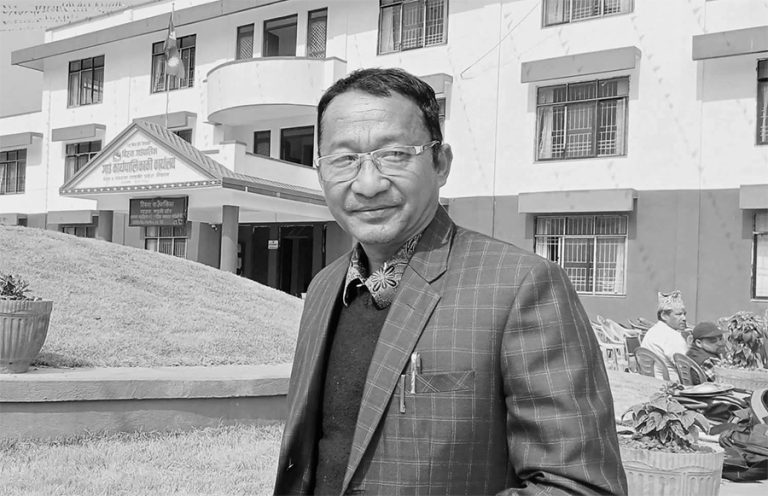 बिरुवा गाउँपालिका ८ का वडाध्यक्ष आलेको निधन