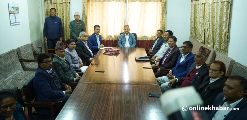 कांग्रेसबाट राष्ट्रिय सभामा बहालवाला र नवनिर्वाचित सदस्यहरूको अन्तरक्रिया