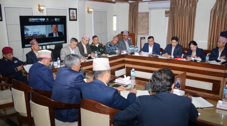 गृहमन्त्री अर्यालद्वारा निर्वाचन समीक्षासहित धन्यवाद ज्ञापन