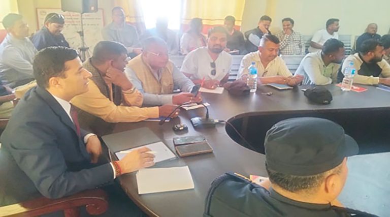 प्रतिनिधिसभा चुनाव : पर्सामा सुरक्षा व्यवस्था कडा