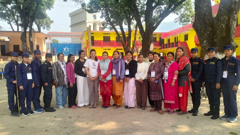 प्युठानमा नमूना मतदानस्थल, सबै कमर्चारी महिला