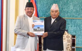 निर्वाचन आयोगले राष्ट्रपतिलाई बुझायो मत परिणामसहित प्रतिवेदन