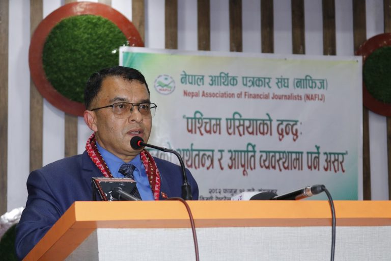 ‘मध्यपूर्वको द्वन्द्वका कारण नेपालको अर्थतन्त्रमा चुनौती थपियो’