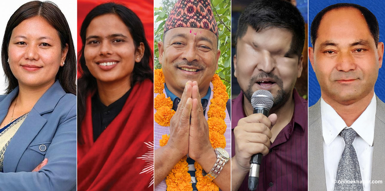 समानुपातिकबाट प्रतिनिधिसभामा अपांगता भएका ५ जना सांसद्