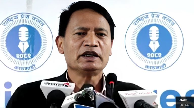 अध्यक्षको राजीनामा माग्दै ट्रायल गर्नु नैतिकता होइन, दबाबको प्रश्न हो : तामाङ