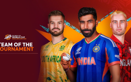 टी-२० विश्वकप ‘टिम अफ दि टुर्नामेन्ट’ मा भारतका चार खेलाडी, अरु को-को परे?