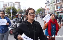 ओली गिरफ्तारीको प्रतिवादमा एमाले