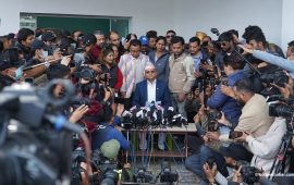 एमालेले भन्यो– ओली र लेखकको गिरफ्तारी गैरकानुनी