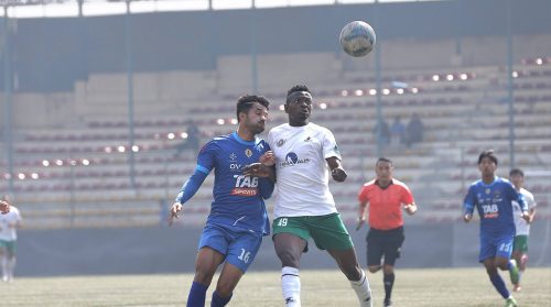 राष्ट्रिय लिग : अब्दुलको गोलमा लालिगुराँस शीर्ष स्थानमा