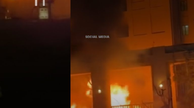 इरान आक्रमण : यूएईको बर्ज खलिफा नजिकैको होटलमा आगलागी