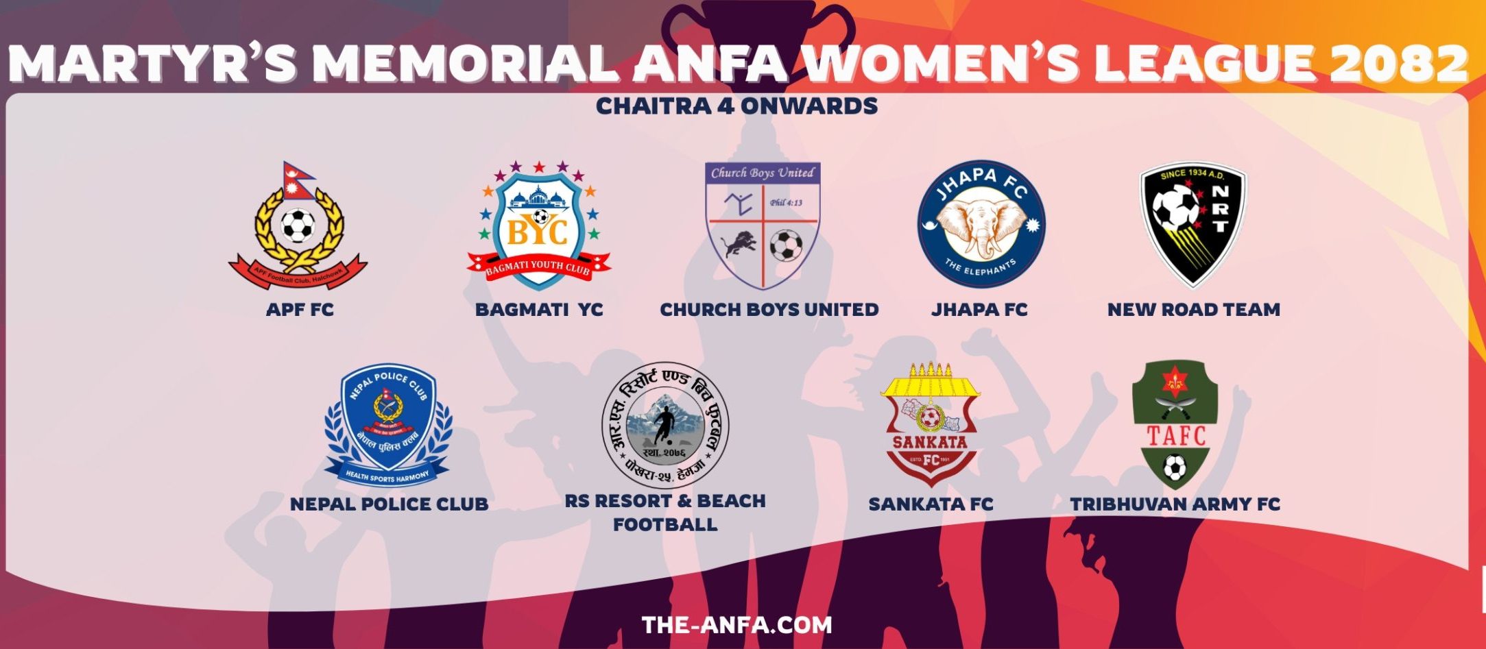 महिला लिग आजदेखि, उद्घाटन खेलमा एनआरटी र संकटा खेल्दै