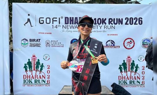 विश्वका सात ठूला म्याराथनपछि अन्जुले पूरा गरिन् सात दिनमा नेपालको सात म्याराथन