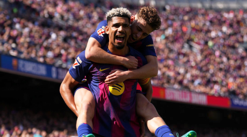 अराउजोको गोलमा शीर्षस्थानको बार्सिलोना विजयी