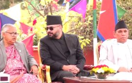 राष्ट्रपति कार्यालयमा प्रधानमन्त्री बालेनको शपथ (लाइभ)