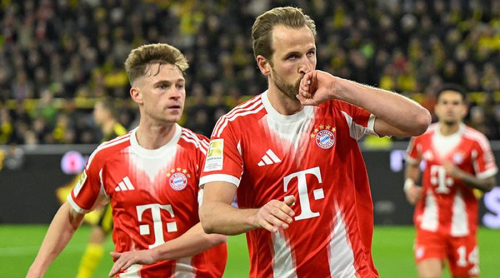 डेर क्लासिकरमा केनको दुई गोल, पाँच-गोल ‘थ्रीलर’ मा बायर्नले डर्टमन्डलाई हरायो