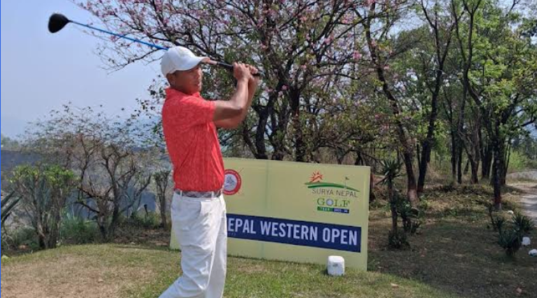 सूर्य नेपाल वेस्टर्न ओपन : भुवन नगरकोटीलाई एक स्ट्रोकको अग्रता