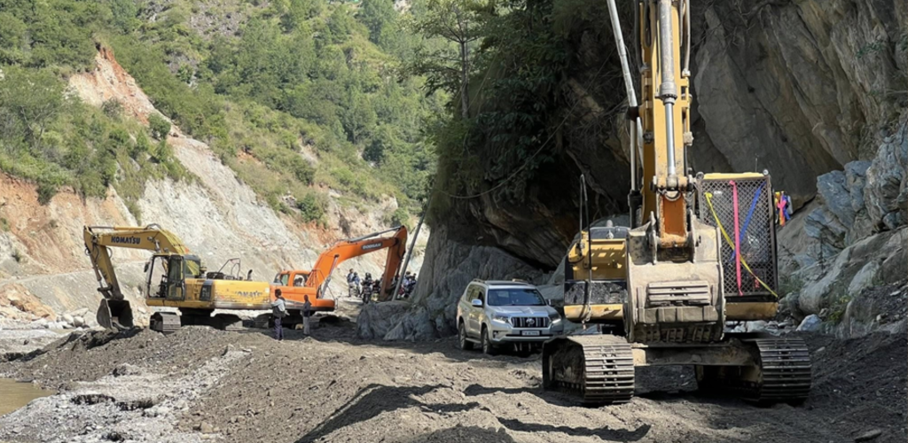 वर्षायाममा पुनर्निर्मित बीपी राजमार्गबाटै यातायात चलाउने तयारी