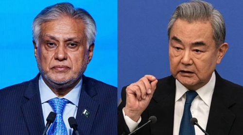 चीन र पाकिस्तानका विदेशमन्त्रीबीच भेटवार्ता– पश्चिम एसिया युद्धबारे पाँच बुँदे साझा धारणा व्यक्त  