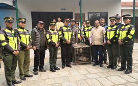 ललितपुरबाट चितुवाको उद्धार   