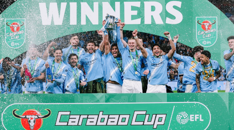 आर्सनललाई हराउँदै सिटीले जित्यो लिग कपको उपाधि