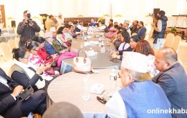 १४औं महाधिवेशनबाट निर्वाचित केन्द्रीय सदस्यहरू सहभागी (तस्वीरहरू)