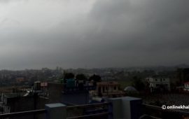 लुम्बिनीका जिल्लामा दिउँसै अँध्यारो