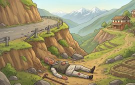 गुल्मीमा एक वृद्ध मृत अवस्थामा भेटिए, लडेको आशंका