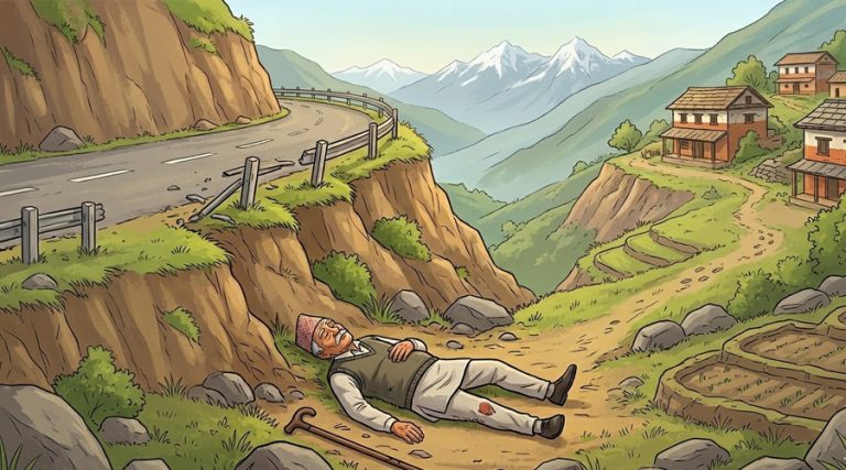 गुल्मीमा एक वृद्ध मृत अवस्थामा भेटिए, लडेको आशंका