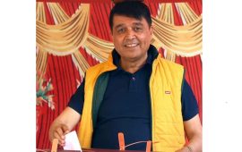 महासंघ अध्यक्ष ढकालले काठमाडौंको विशालनगरबाट गरे मतदान