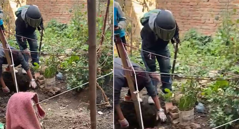 क्रूरताको यो हद, गंगबुमा कुकुरलाई यातना दिएर जिउँदै गाडियो