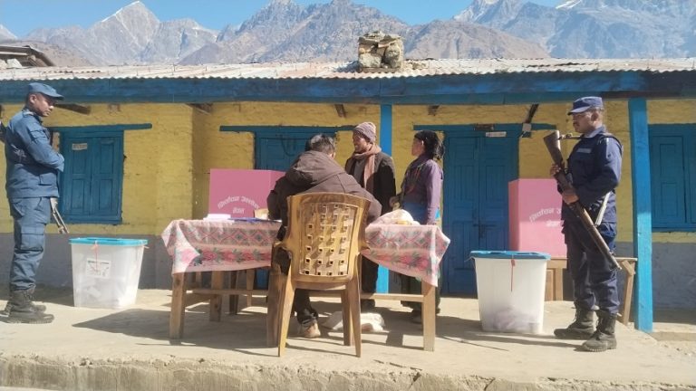 डोल्पामा ५ बजेसम्म खस्यो ६६.१६ प्रतिशत मत