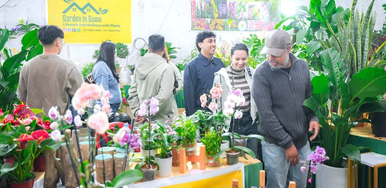 फ्लोरा एक्स्पोले तान्दै दर्शककाे मन (तस्वीरहरू)