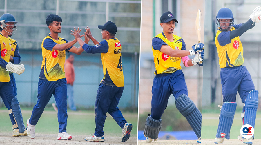 स्पीनर चम्किँदा पीएम कपमा गण्डकी प्रदेशको ऐतिहासिक जित