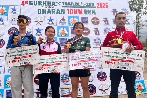 गोर्खा ट्रेल ब्लेजरको उपाधि नेपालका थापा र दार्जिलिङकी प्रियालाई