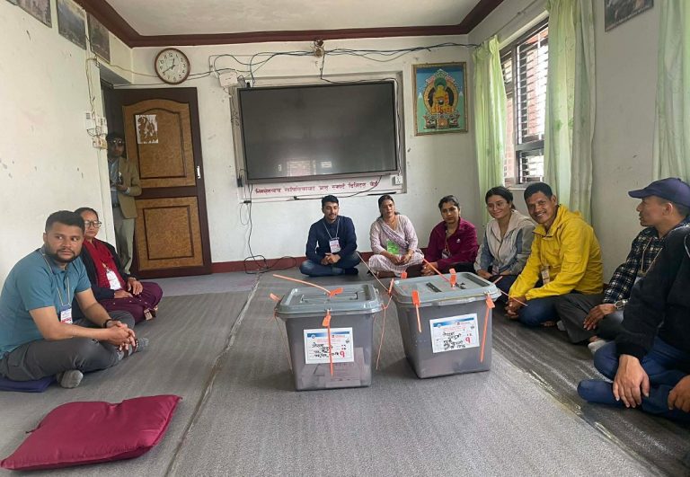 गोरखा-१ को मतगणना सुरु