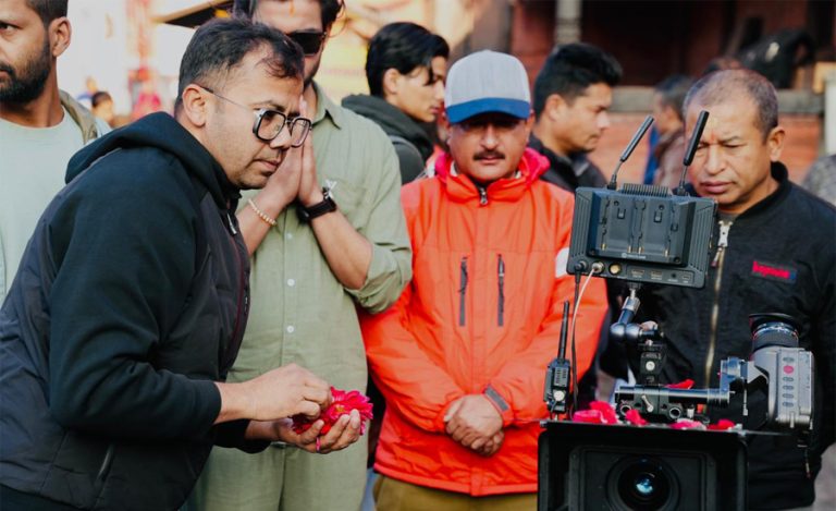 फिल्म निर्देशनमा संगीतकार लम्सालको डेब्यू, ‘बा : एक योद्धा’ को छायांकन सुरु