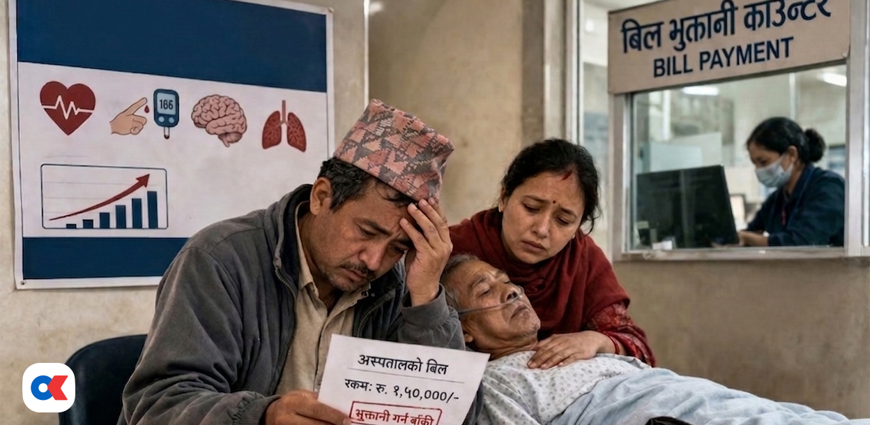 नसर्ने रोगको महामारी : उपचार खर्चले सडकमै पुग्छन् नागरिक