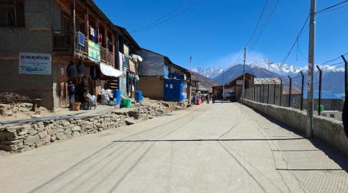 हुम्लाको सदरमुकाम सिमकोट सुनसान