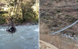 हुम्लामा कतै तुइनमा तुर्लुङ्ङ, कतै प्रयोगविहीन झोलुङ्गे पुल