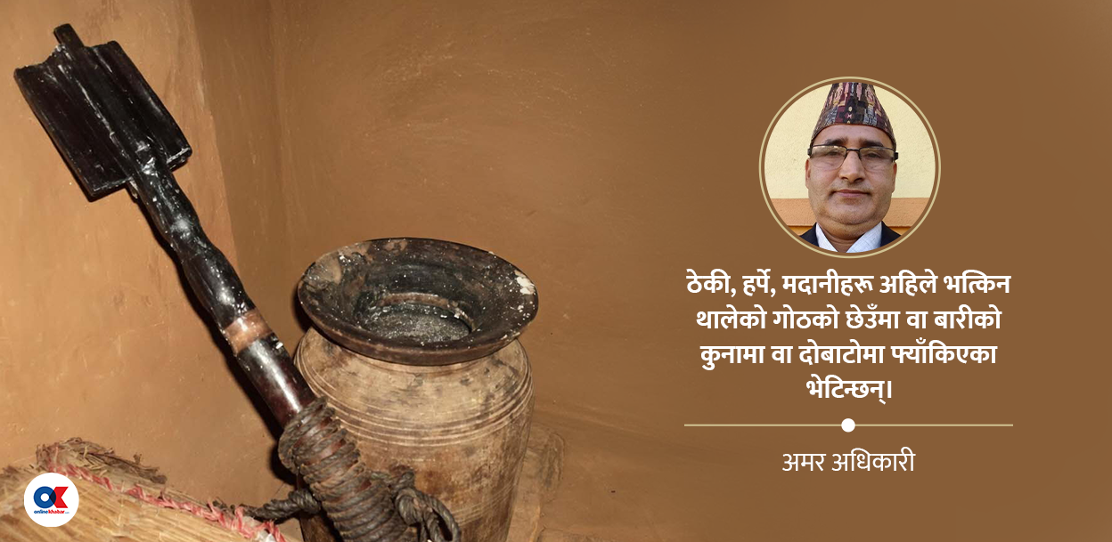 जब ठेकी-मदानी दोबाटोमा फ्याँकिन्छन्…!