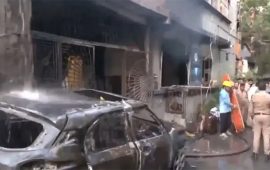 भारतको इन्दौरमा कार चार्जिङ गर्दा विस्फोट, ७ जनाको मृत्यु