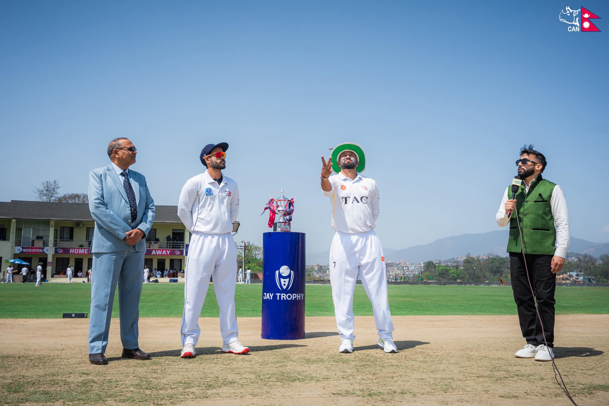 जय ट्रफी फाइनल : टस हारेपछि पुलिसविरुद्ध आर्मीले पहिला ब्याटिङ गर्दै
