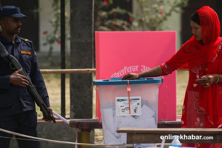 ४ बजेसम्म ८८ लाख मत खस्यो