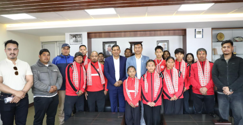 विश्व जुनियर उसु च्याम्पियनसिपमा सहभागी हुन नेपाली टोली चीन जाँदै