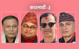 काठमाडौं-३ मा कुलमानले लिए सुरुवाती अग्रता, दोस्रोमा पाण्डे