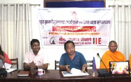 लुम्बिनी-बुटवल-देवदह-भैरहवामा धम्मयात्रा हुँदै