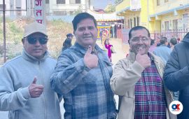 मतदानपछि मनोज गजुरेल : अब यति चाँडै औंलामा रङ लाउन नपाए हुन्थ्यो