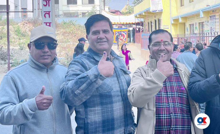 मतदानपछि मनोज गजुरेल : अब यति चाँडै औंलामा रङ लाउन नपाए हुन्थ्यो