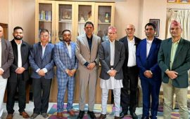 परराष्ट्रमन्त्री-एएनओ प्रतिनिधि भेट : संसारभरका नेपाली मूलका नागरिकलाई पहिचान दिन माग