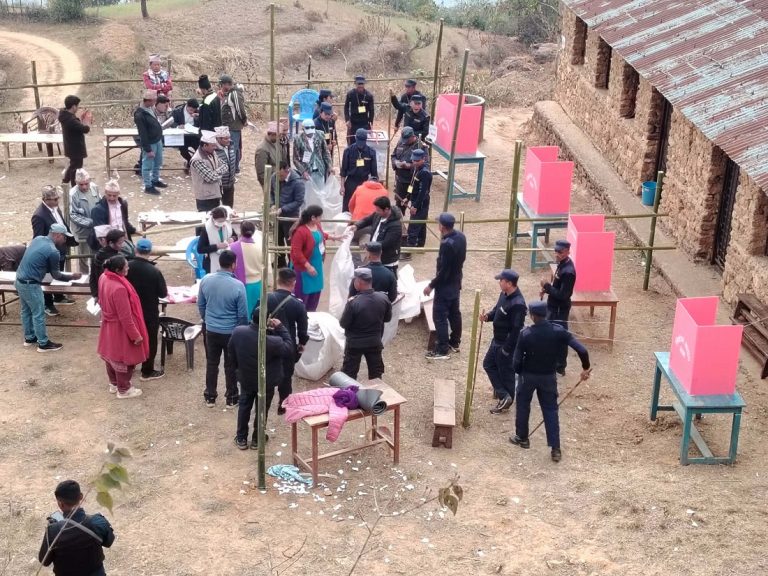 तेह्रथुममा ५३.५९ प्रतिशत खस्यो मत